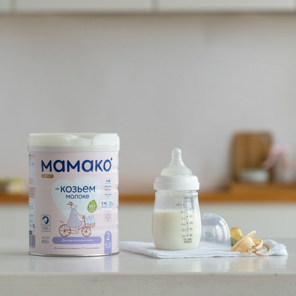 Sữa Công Thức Dê Mamako Premium 1 - 800g (0-6 tháng tuổi) Sữa dê Nga. 5